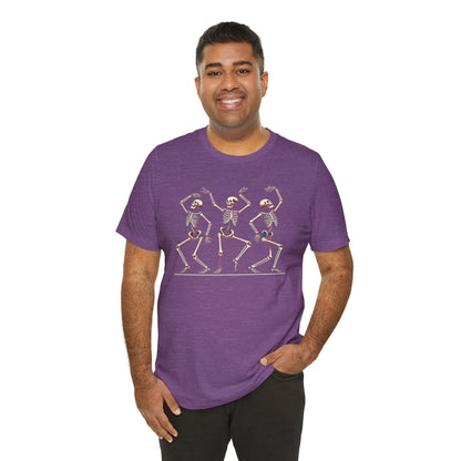 Dancing Skeleton T-Shirt – Funny Halloween Skeleton Shirt for Spooky Season