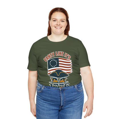 Party Like It’s 1776 T-Shirt – Revolutionary Spirit USA Tee