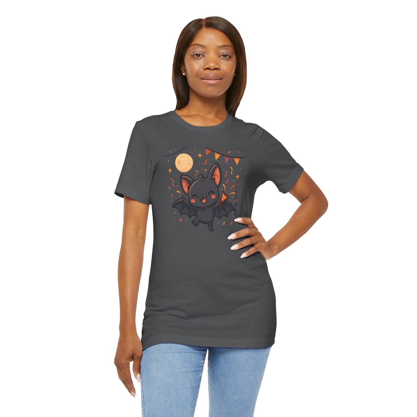 Chibi Bat T-Shirt – Cute Bat Chibi Halloween Shirt for All Ages