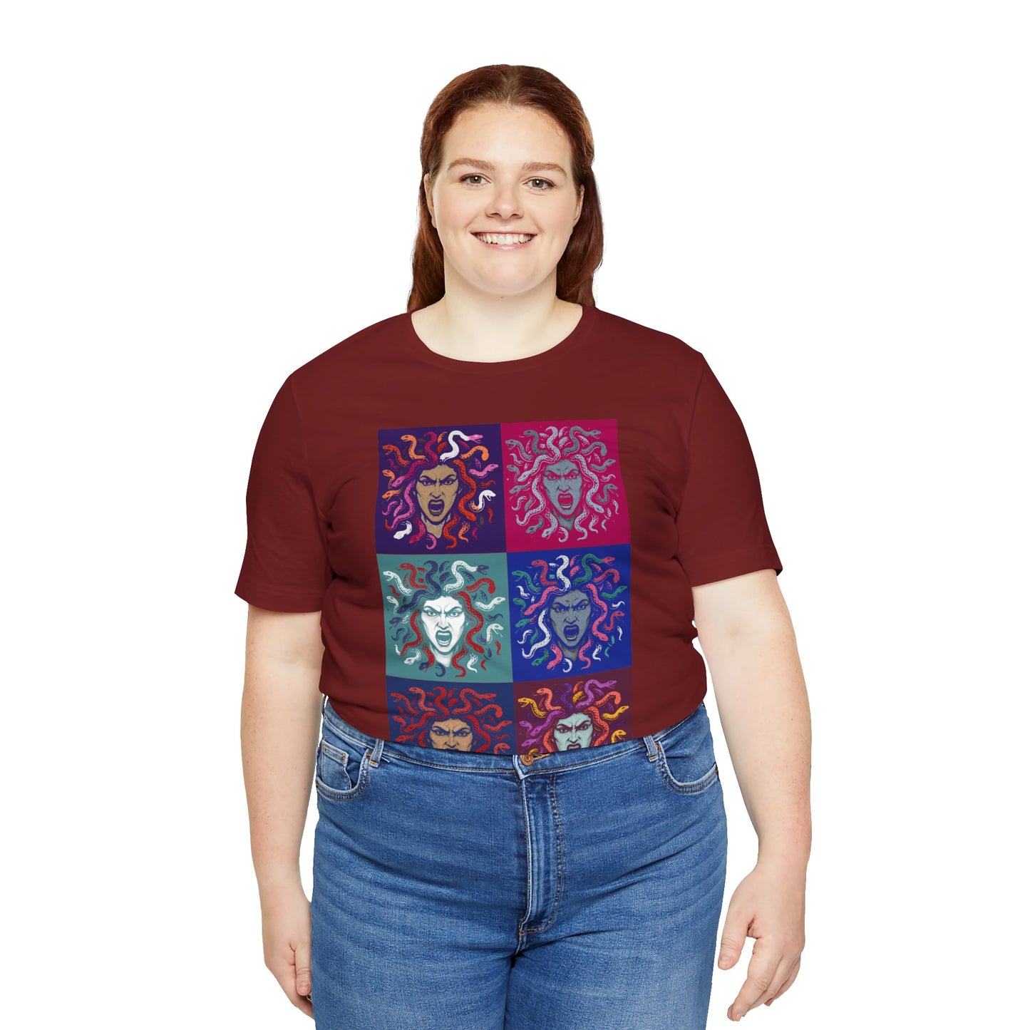 The Female Gaze Medusa T-Shirt – Feminist Pop Art Tee