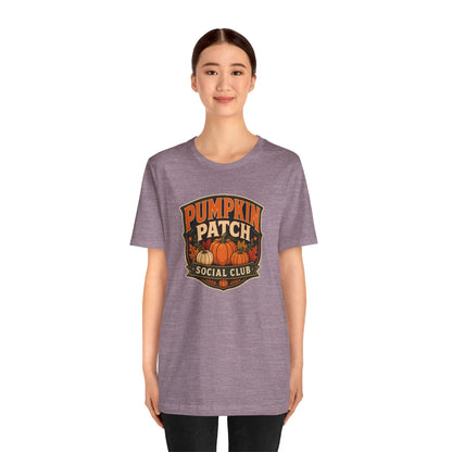 Pumpkin Patch Social Club T-Shirt – Fall Pumpkin Tee