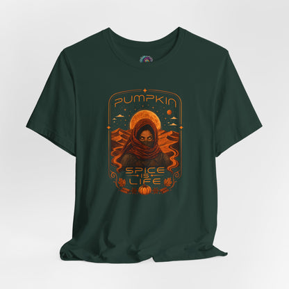 Pumpkin Spice Is Life T-Shirt – Sci-Fi Spice Parody Tee