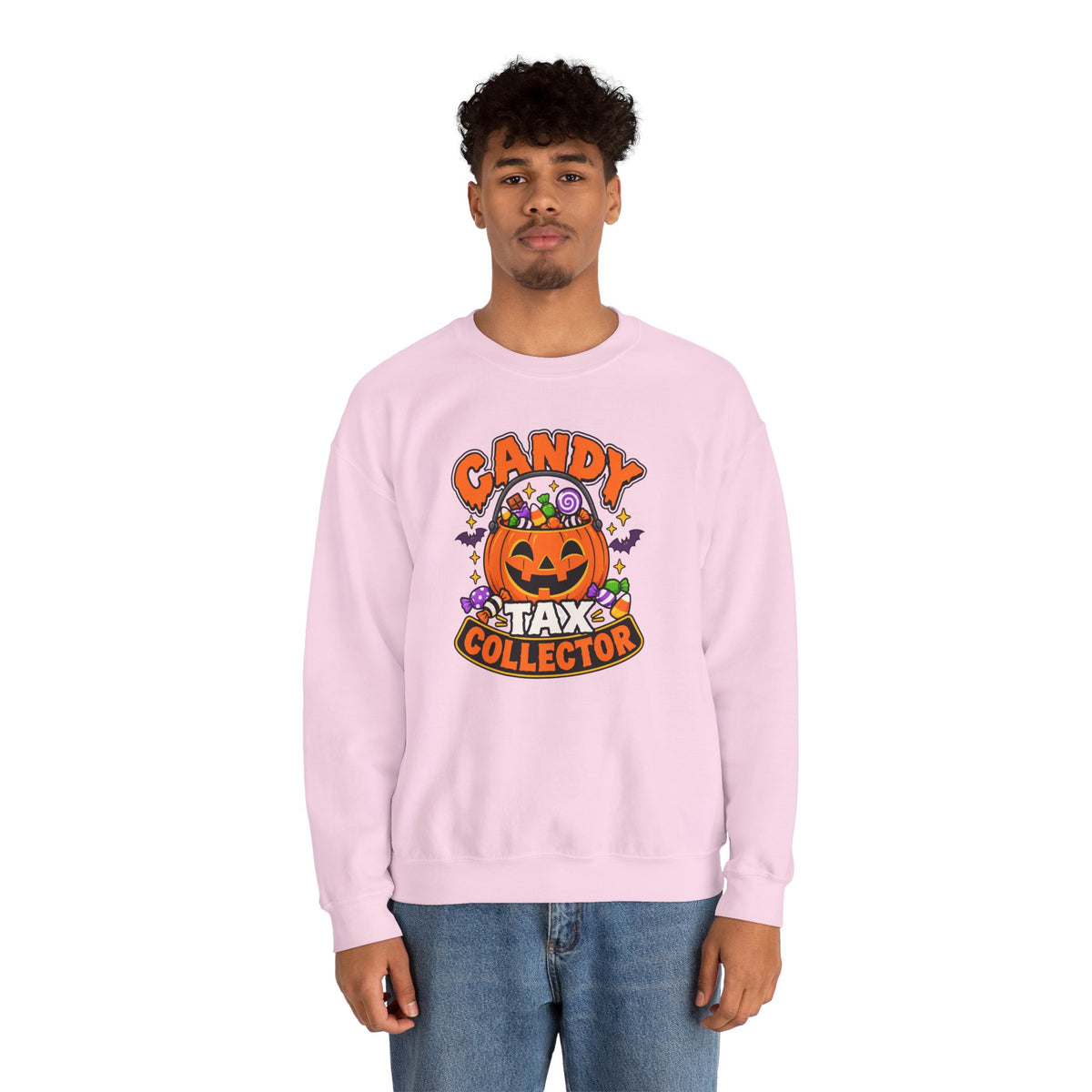 Candy Tax Collector Sweatshirt – Funny Halloween Parent Crewneck