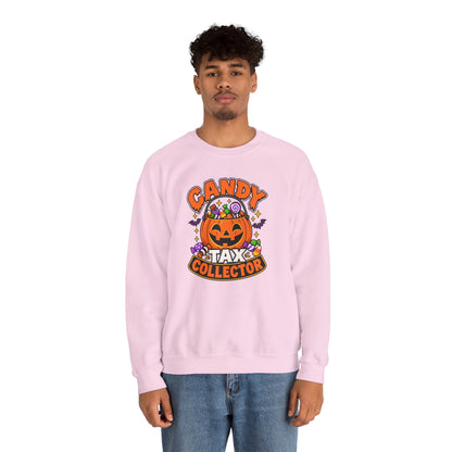 Candy Tax Collector Sweatshirt – Funny Halloween Parent Crewneck