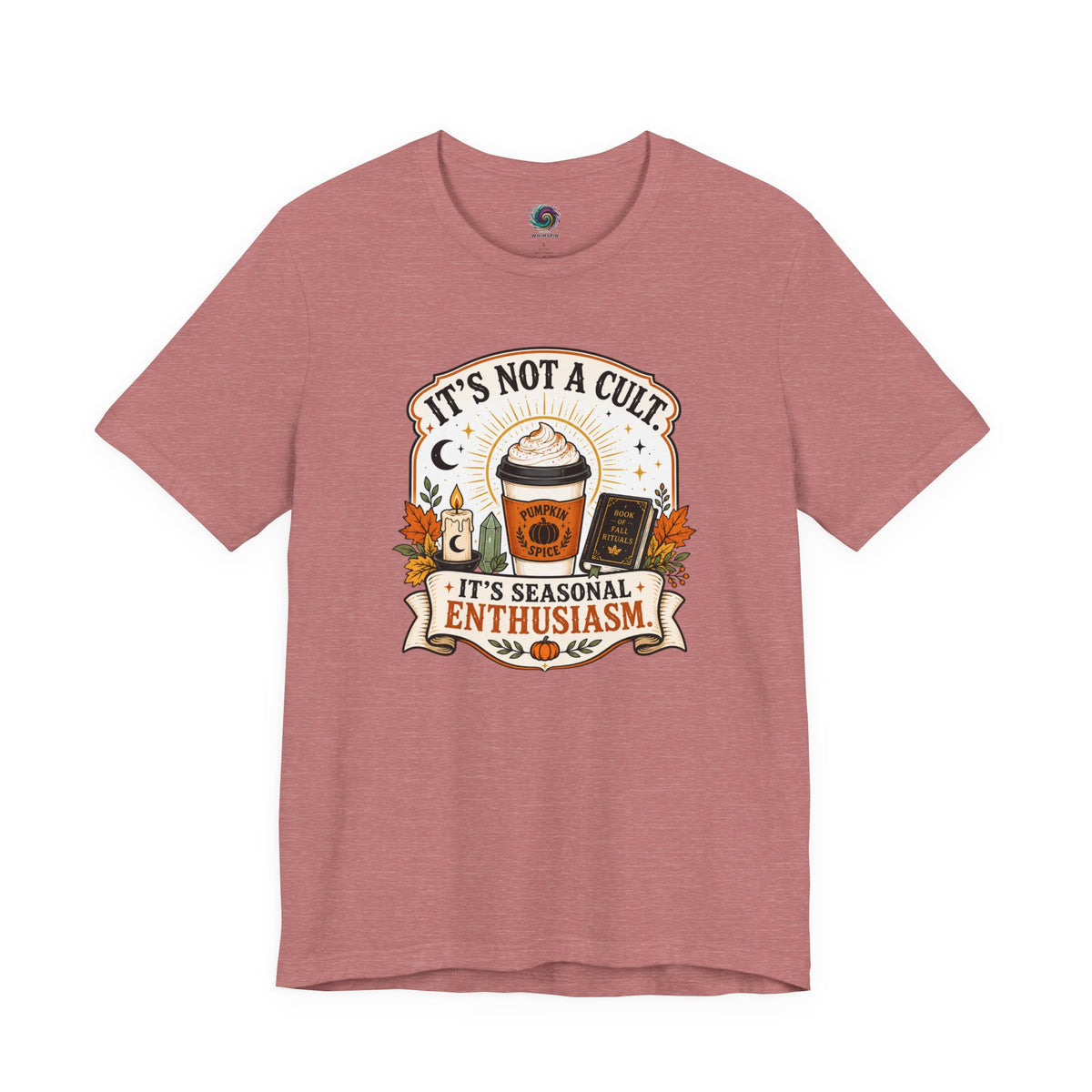 It’s Not a Cult Pumpkin Spice T-Shirt – Funny Fall Tee