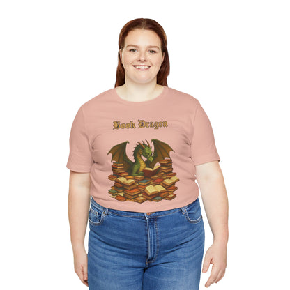 Book Dragon T-Shirt – Funny Book Lover Shirt & Gifts for Readers