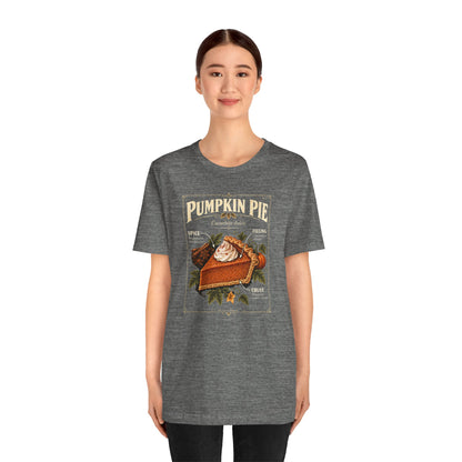 Pumpkin Pie Anatomy T-Shirt – Vintage Thanksgiving Fall Tee
