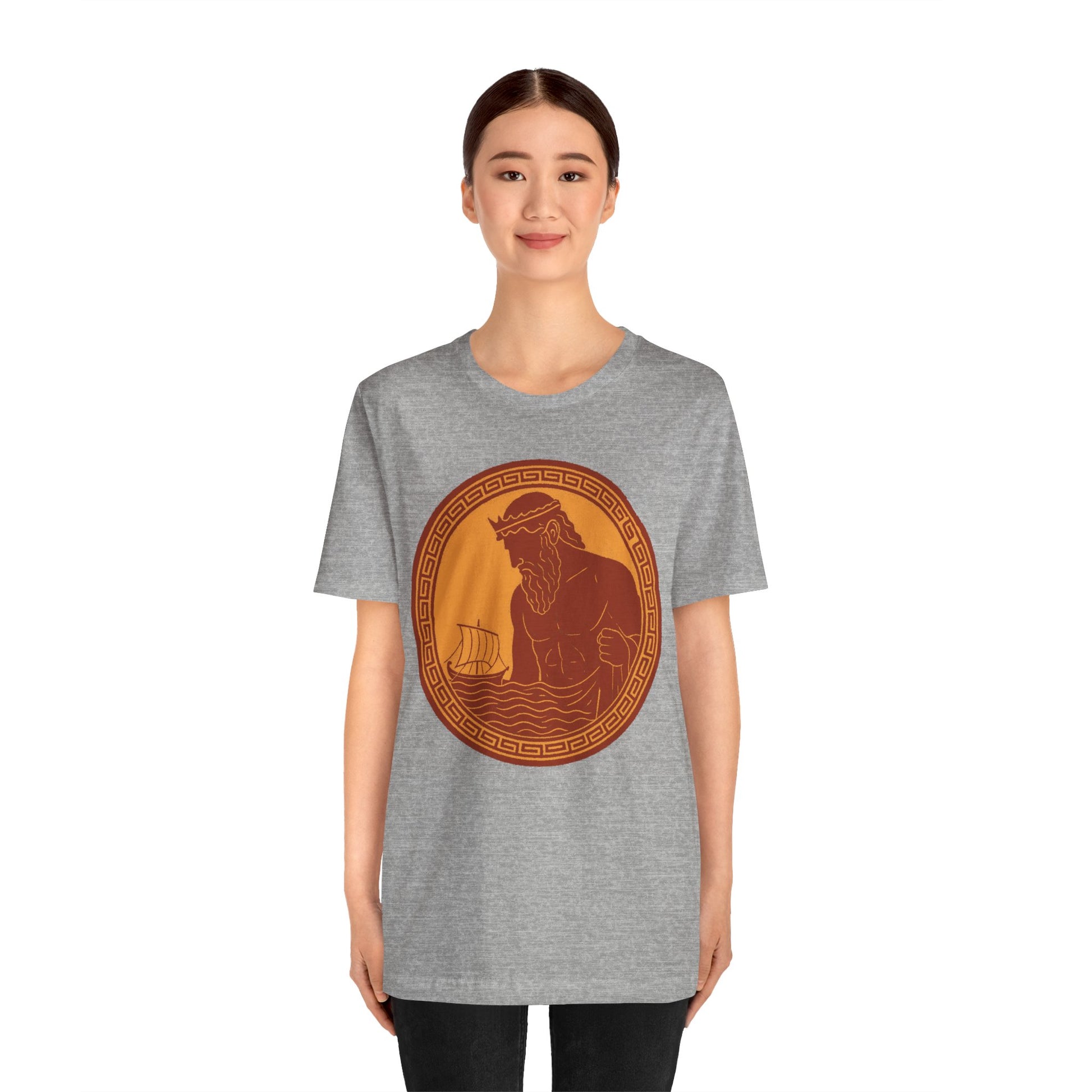 Poseidon Epic T-Shirt – Greek Mythology Ocean God Tee - WhimSpin - https://whimspin.com