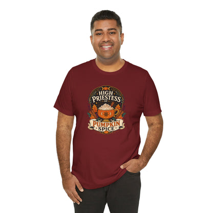 High Priestess of Pumpkin Spice T-Shirt – Funny Fall Tee