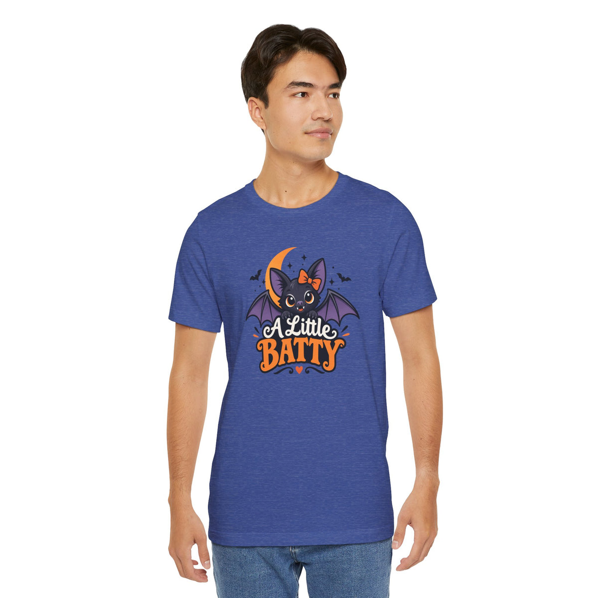 A Little Batty T-shirt - Cute Funny Halloween Bat Tee