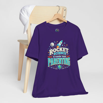 Rocket Science Parenting T-Shirt – Funny Aerospace Parent Tee