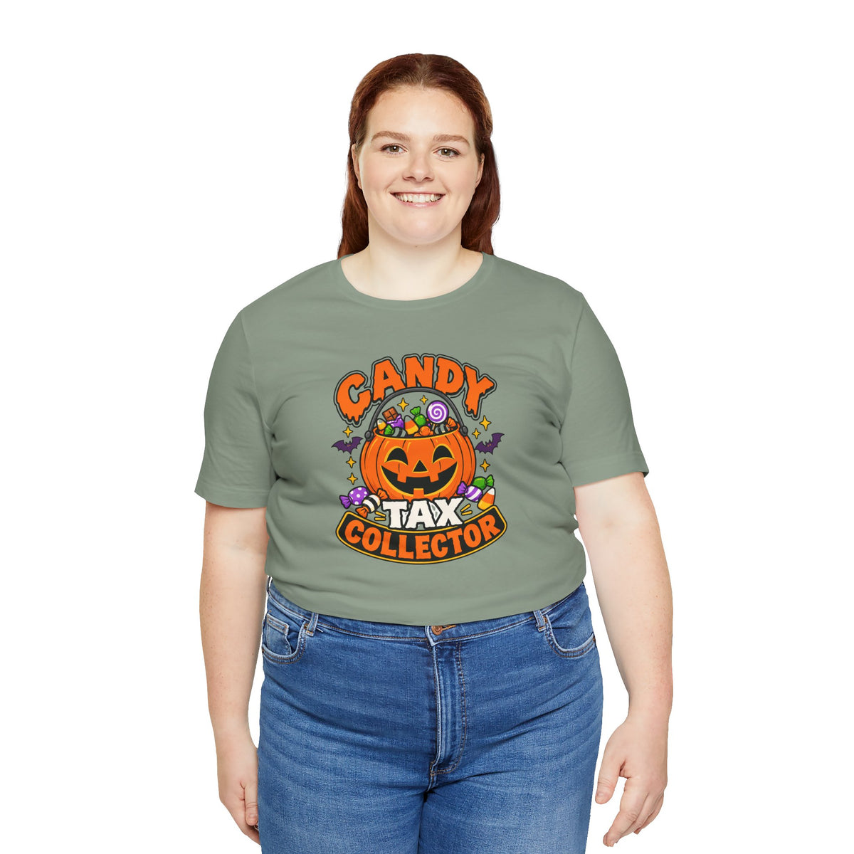 Candy Tax Collector T-shirt - Funny Halloween Trick-or-Treat Tee