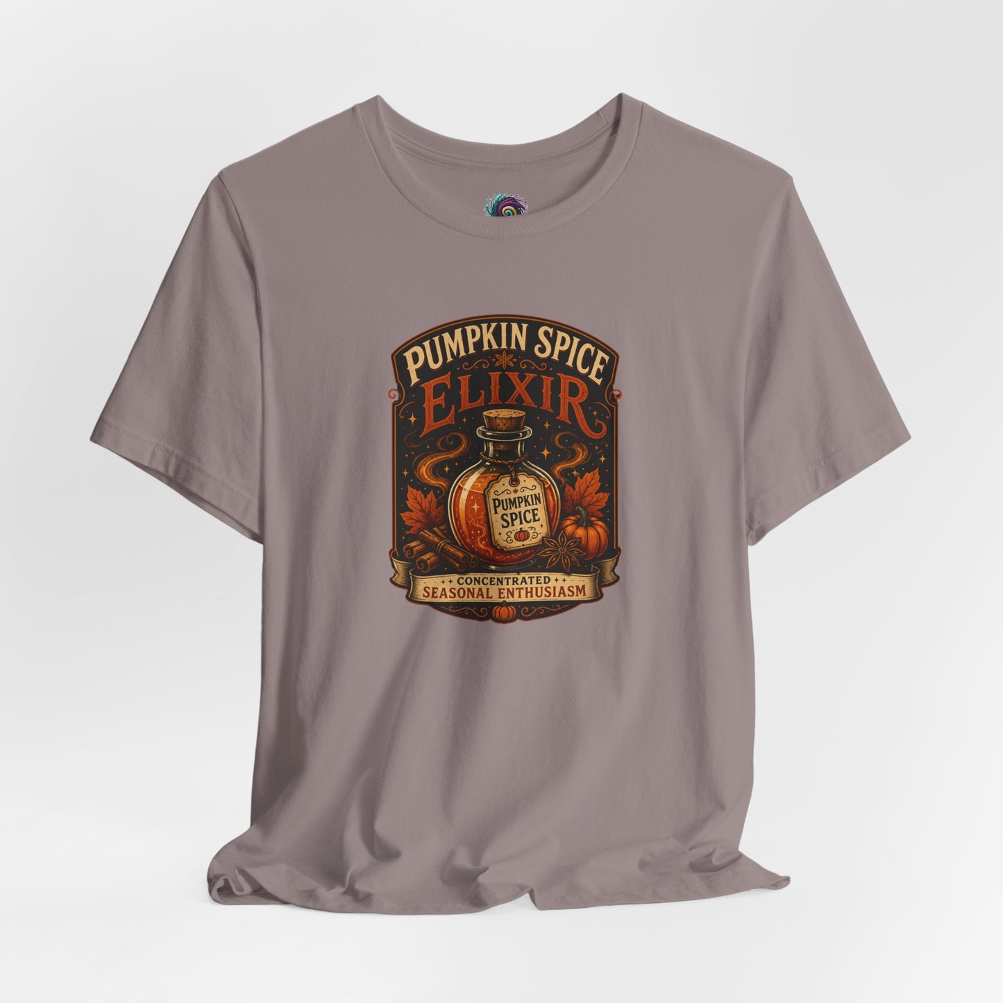 Pumpkin Spice Elixir T-Shirt – Funny Witchy Fall Coffee Tee