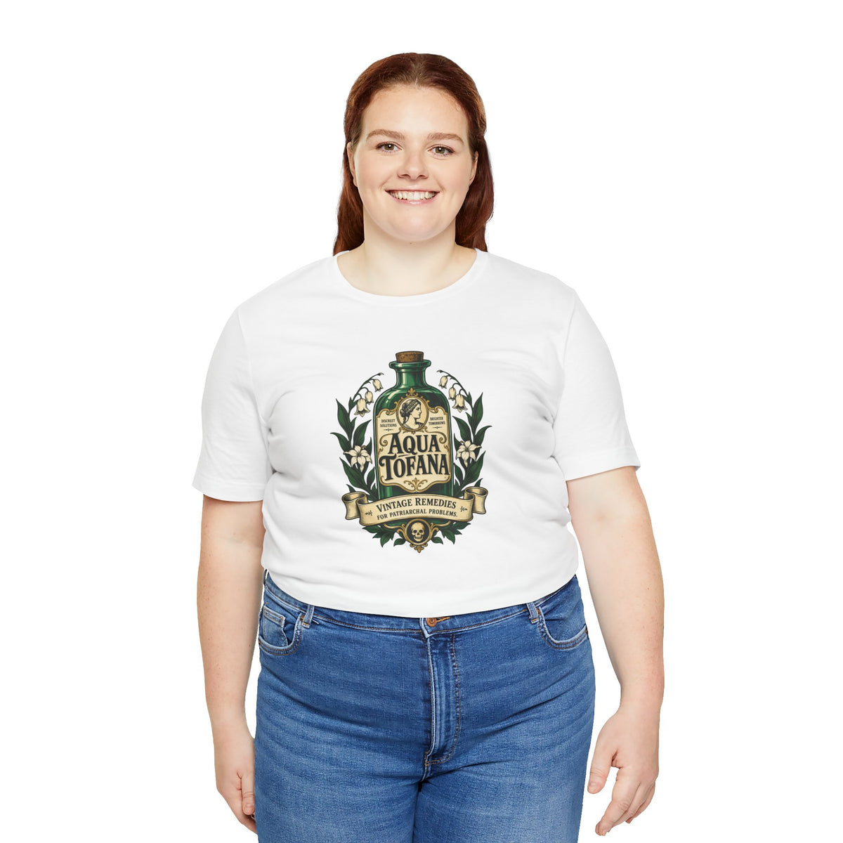 Aqua Tofana T-Shirt – Dark History Feminist Apothecary Tee