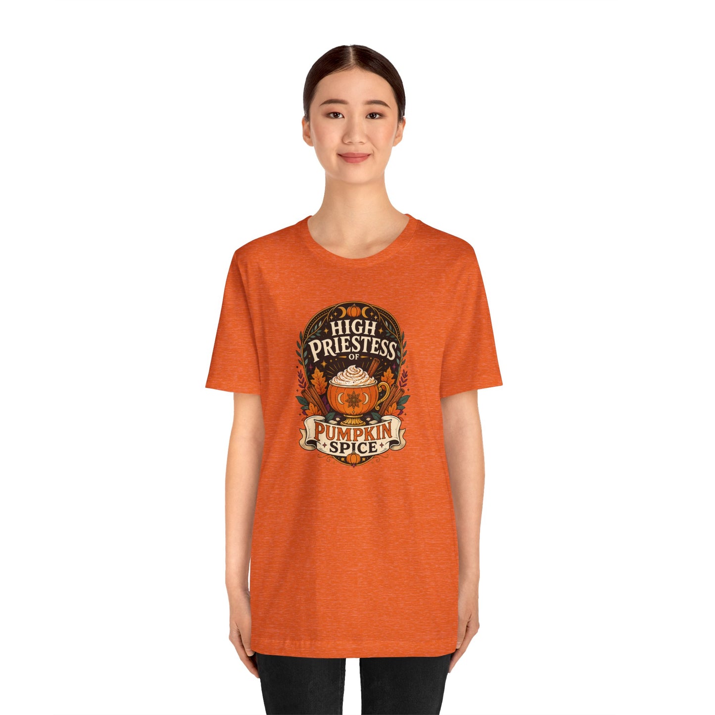 High Priestess of Pumpkin Spice T-Shirt – Funny Fall Tee