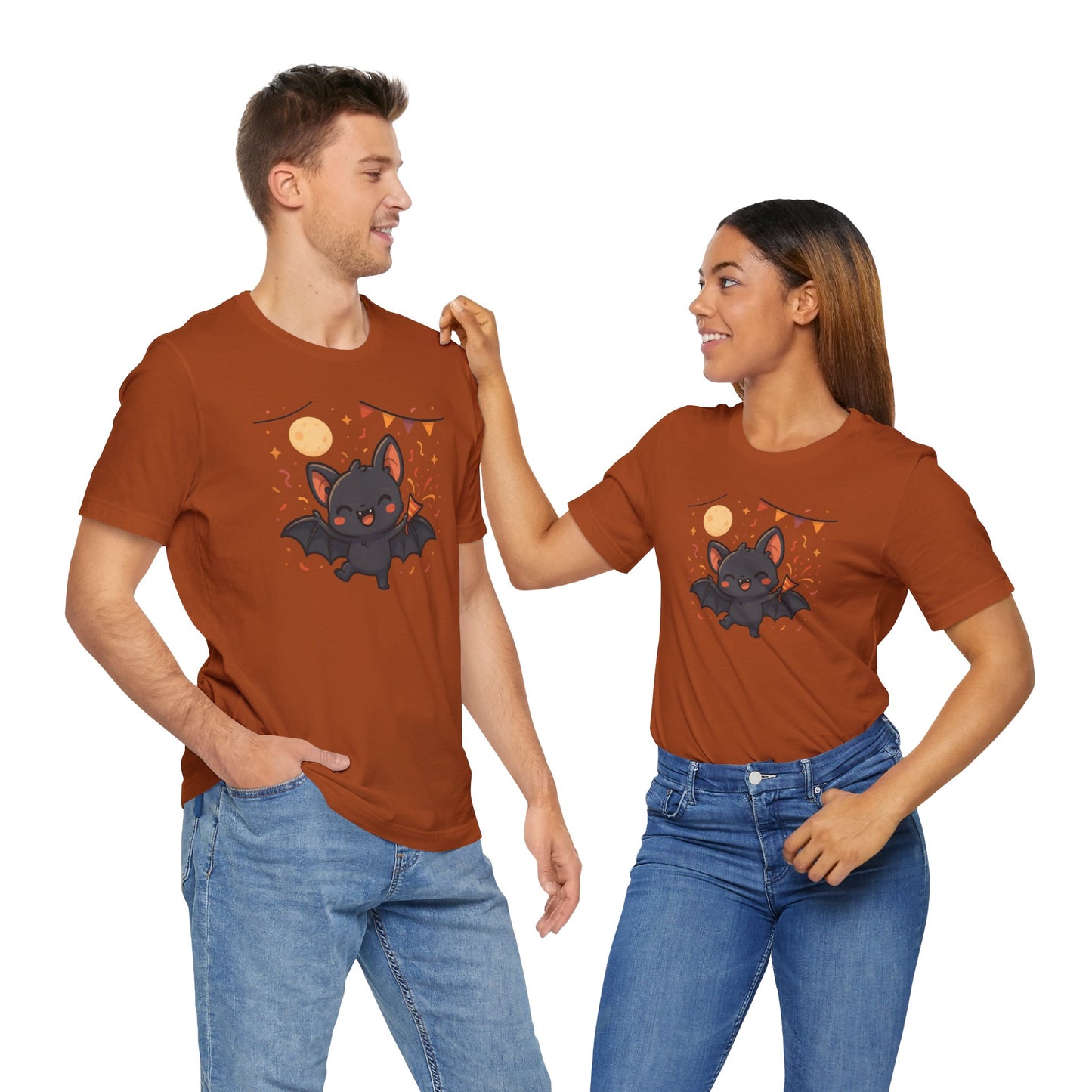 Chibi Bat T-Shirt – Cute Bat Chibi Halloween Shirt for All Ages