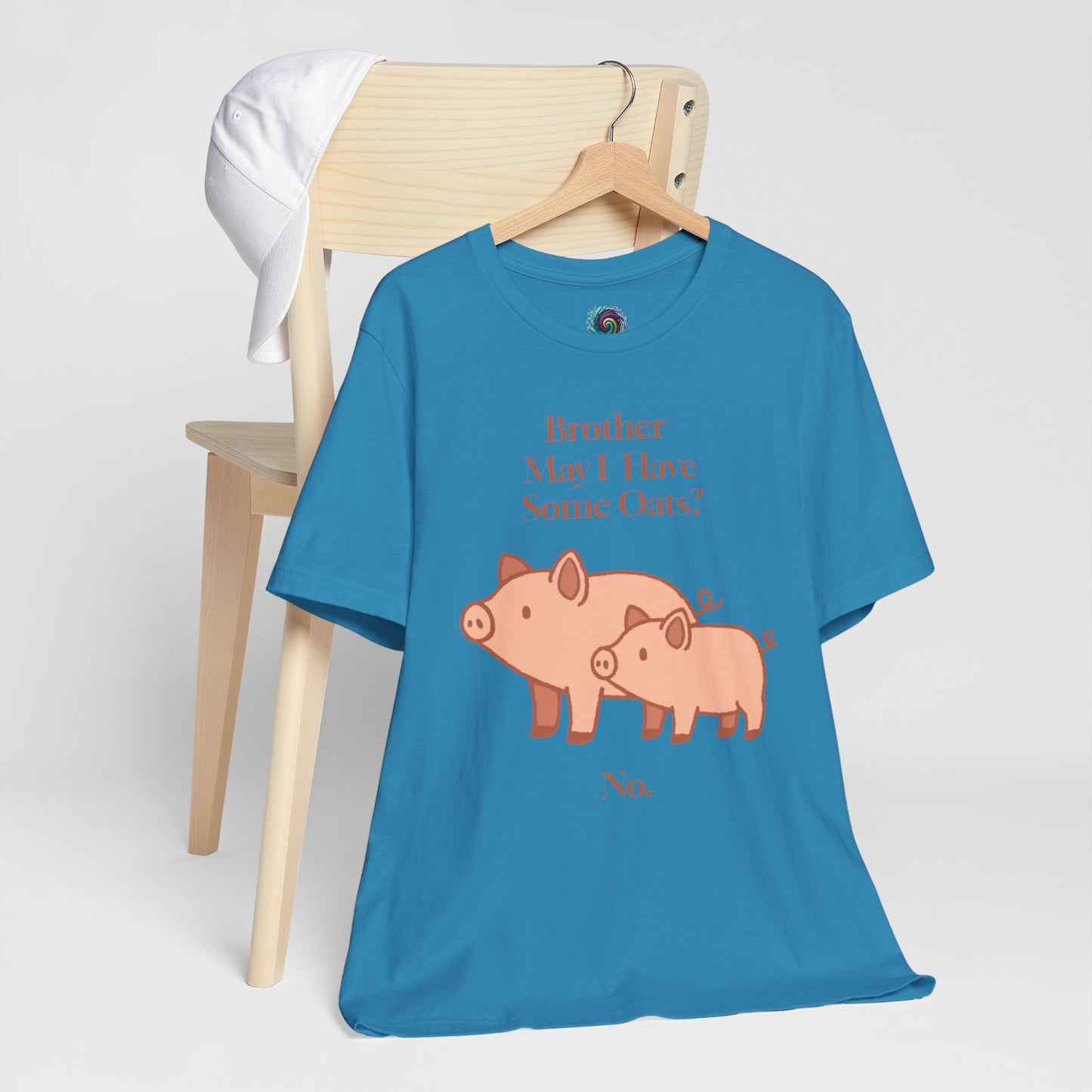 Brother May I Have Some Oats T-Shirt – Funny Viral Pig Meme Tee