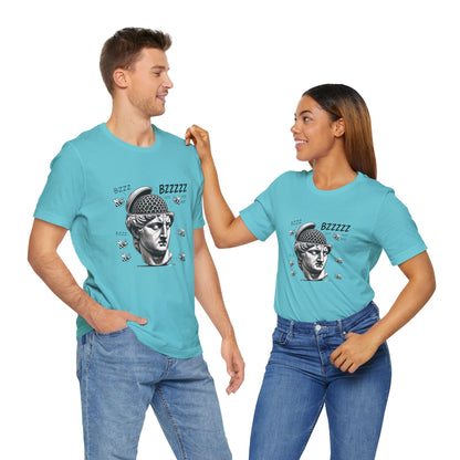 Hive Mind T-Shirt – Surreal Bee Group Think Parody Tee