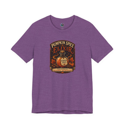 Pumpkin Spice Elixir T-Shirt – Funny Witchy Fall Coffee Tee