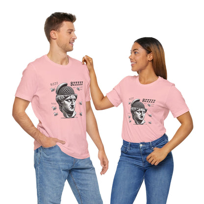 Hive Mind T-Shirt – Surreal Bee Group Think Parody Tee