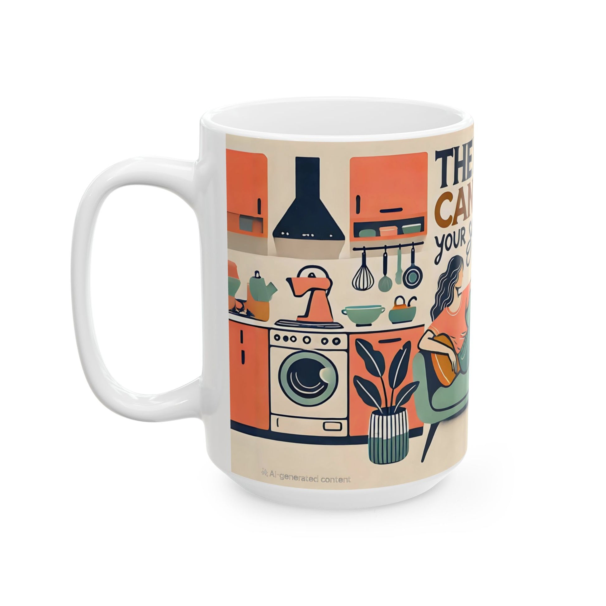 The Dishes Can Wait Mug – Funny Self-Care Coffee Cup - WhimSpin - https://whimspin.com