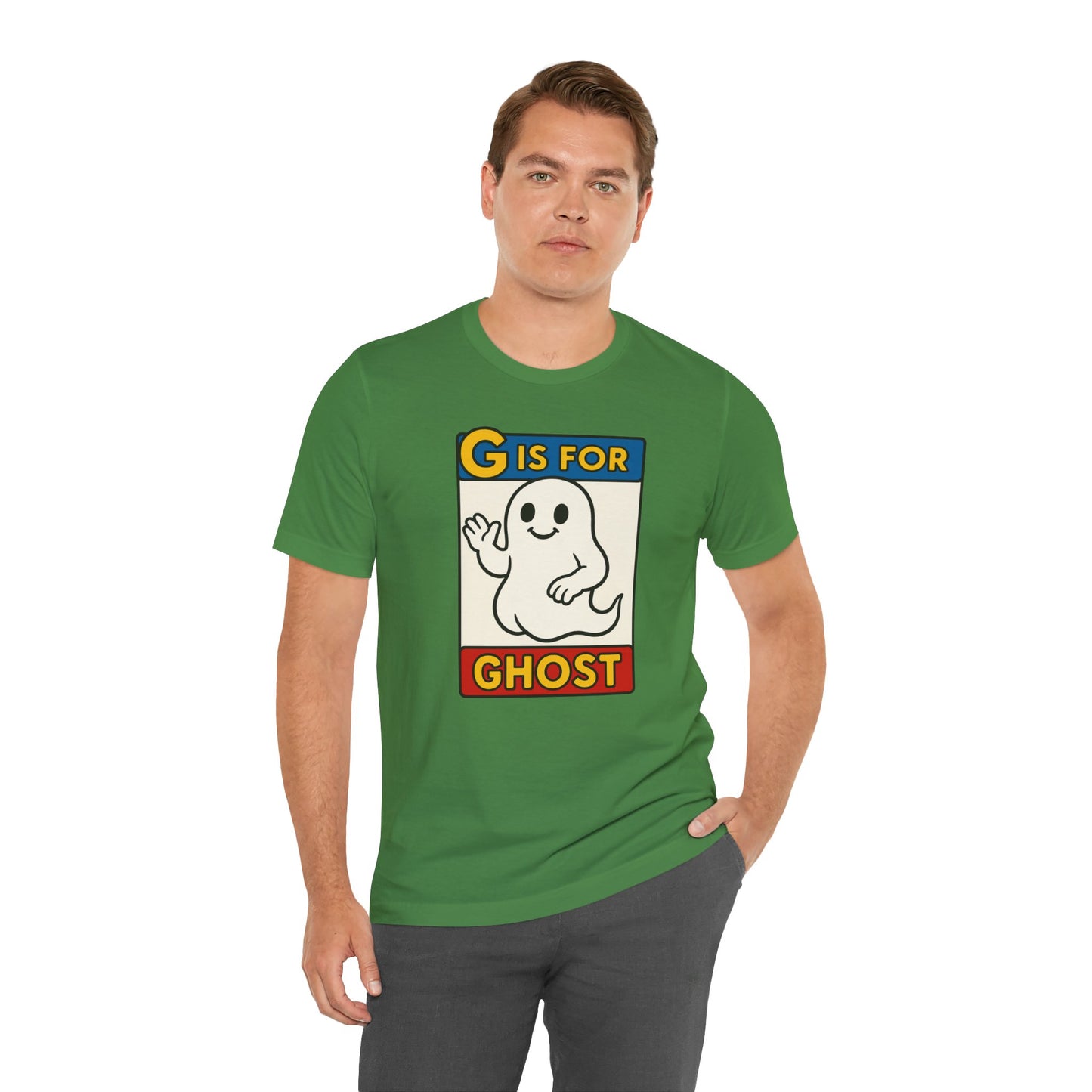 G Is for Ghost Shirt – Funny Monster Alphabet Halloween Tee