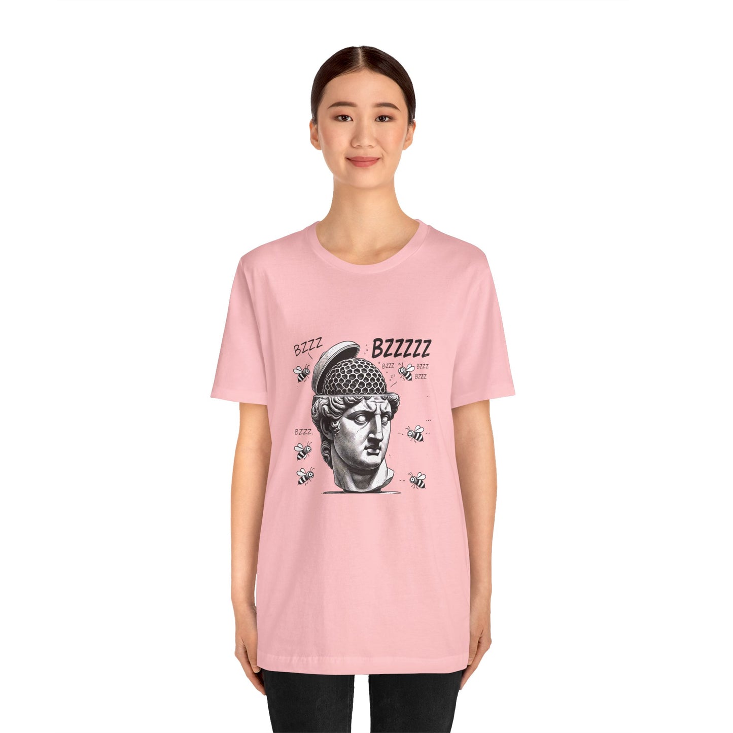 Hive Mind T-Shirt – Surreal Bee Group Think Parody Tee
