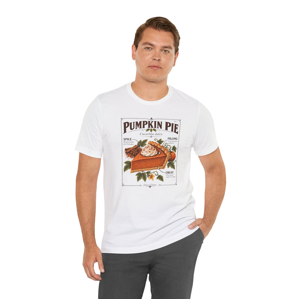 Pumpkin Pie Anatomy T-Shirt – Vintage Thanksgiving Fall Tee