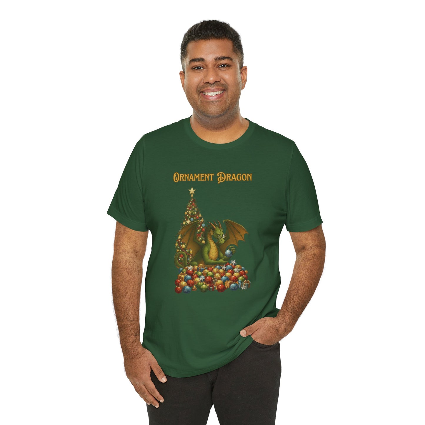 Ornament Dragon T-Shirt – Christmas Dragon Tee for Ornament Lovers