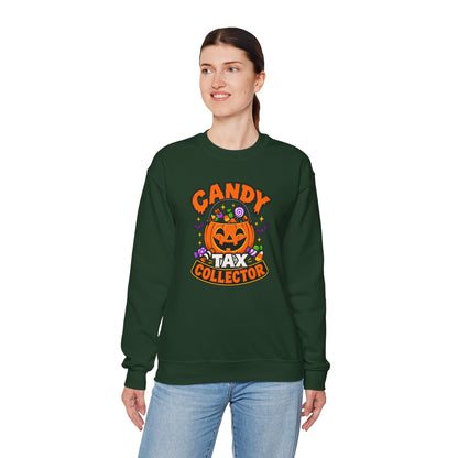 Candy Tax Collector Sweatshirt – Funny Halloween Parent Crewneck