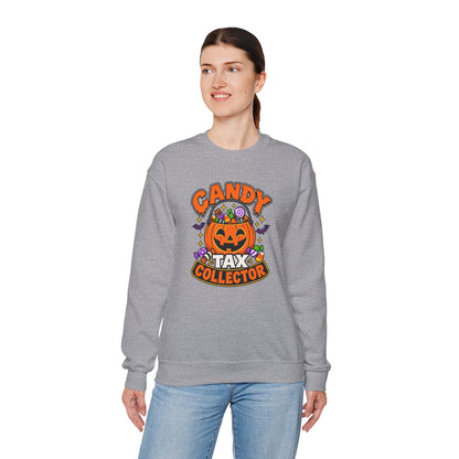 Candy Tax Collector Sweatshirt – Funny Halloween Parent Crewneck
