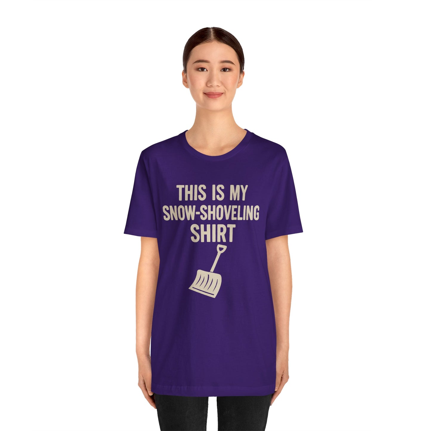 This Is My Snow-Shoveling Shirt – Funny Winter Chore Tee