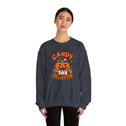 Candy Tax Collector Sweatshirt – Funny Halloween Parent Crewneck