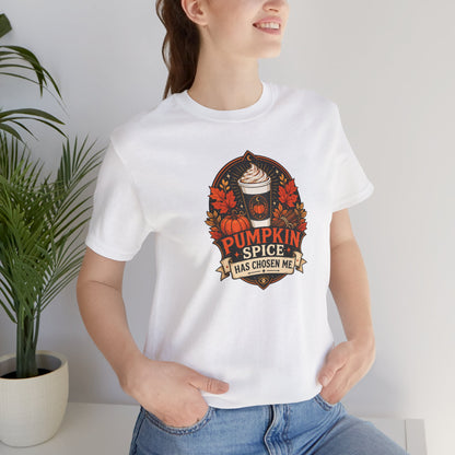 Pumpkin Spice Has Chosen Me T-shirt - PSL Humor Tee