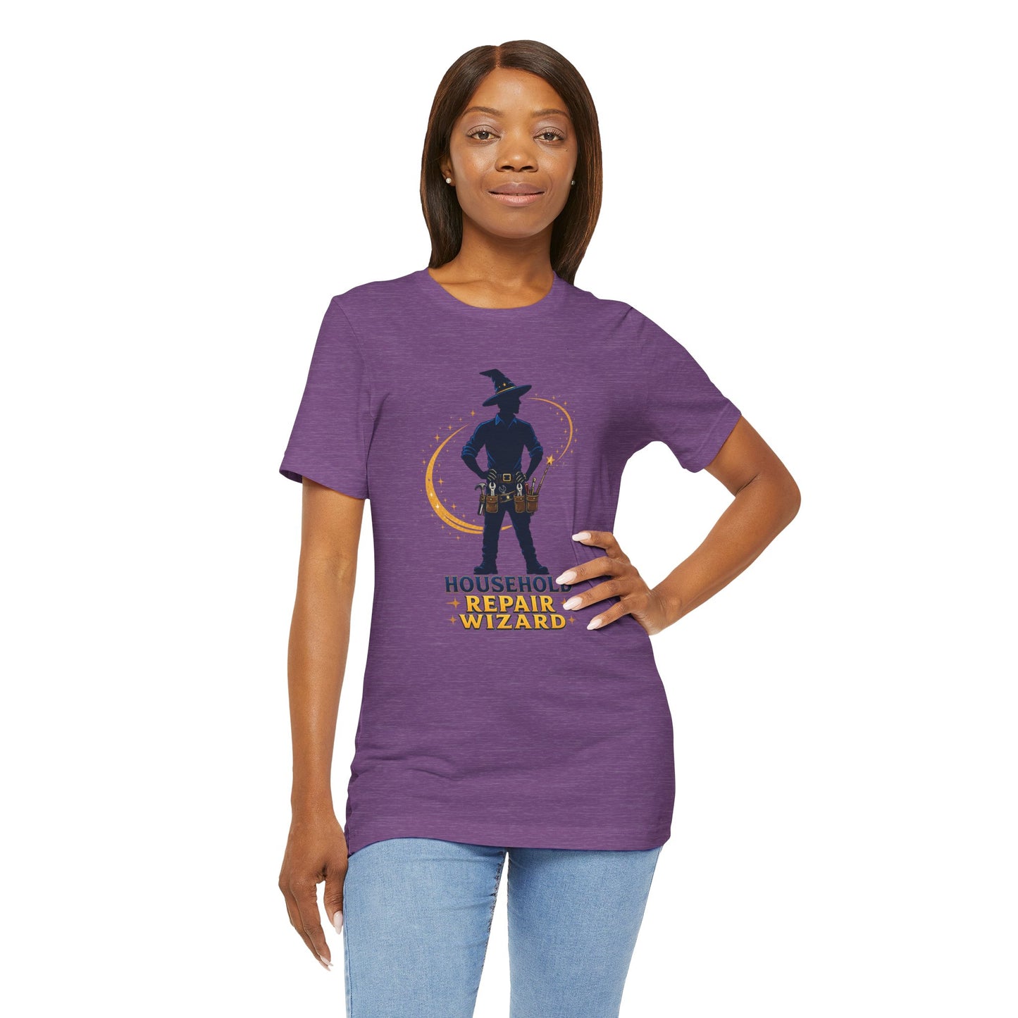Household Repair Wizard T-Shirt – Funny Handy Dad Tee