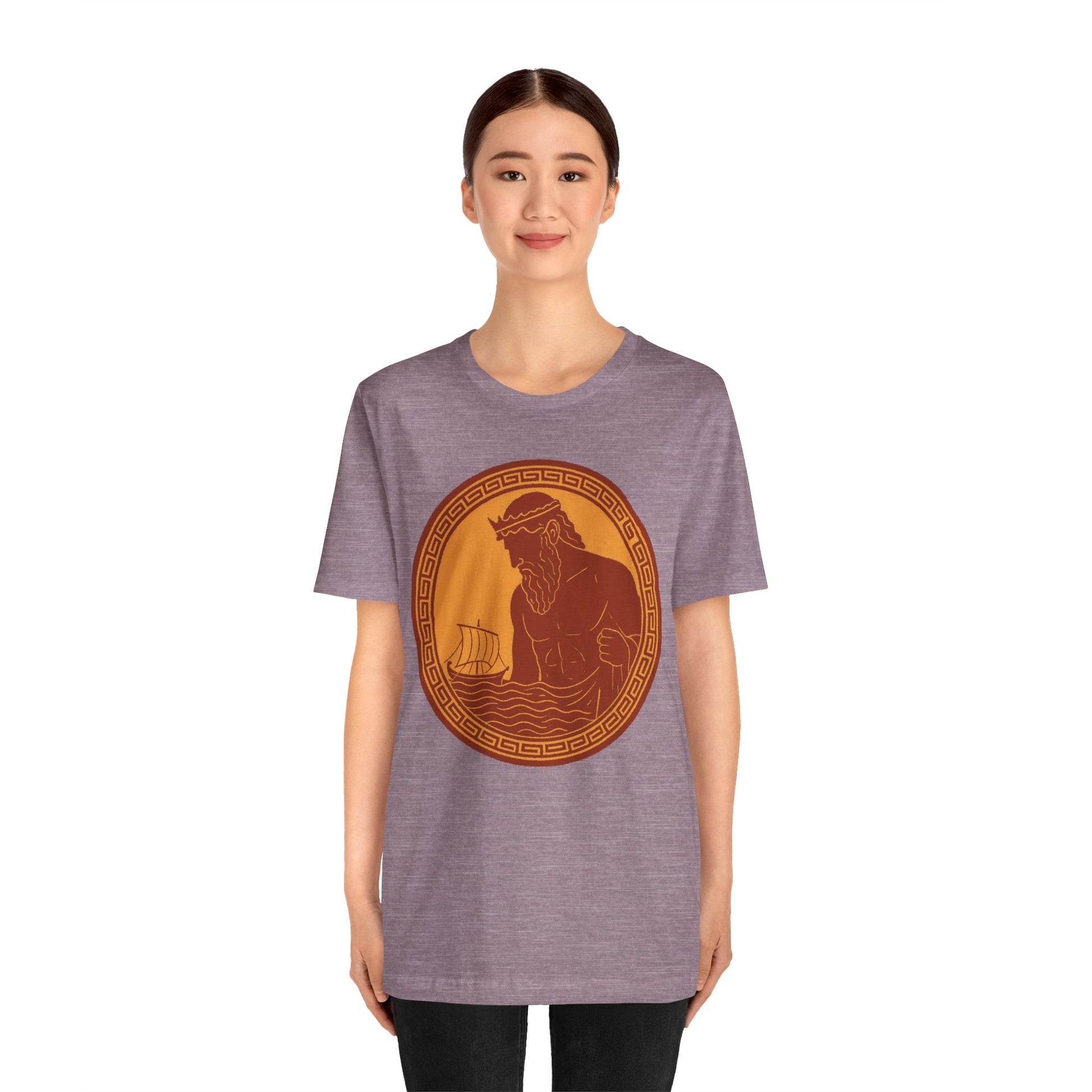 Poseidon Epic T-Shirt – Greek Mythology Ocean God Tee - WhimSpin - https://whimspin.com