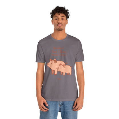 Brother May I Have Some Oats T-Shirt – Funny Viral Pig Meme Tee