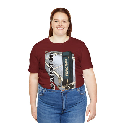 Strip Support Unit T-Shirt – Funny Fencing Parent Shirt for Tournament Days
