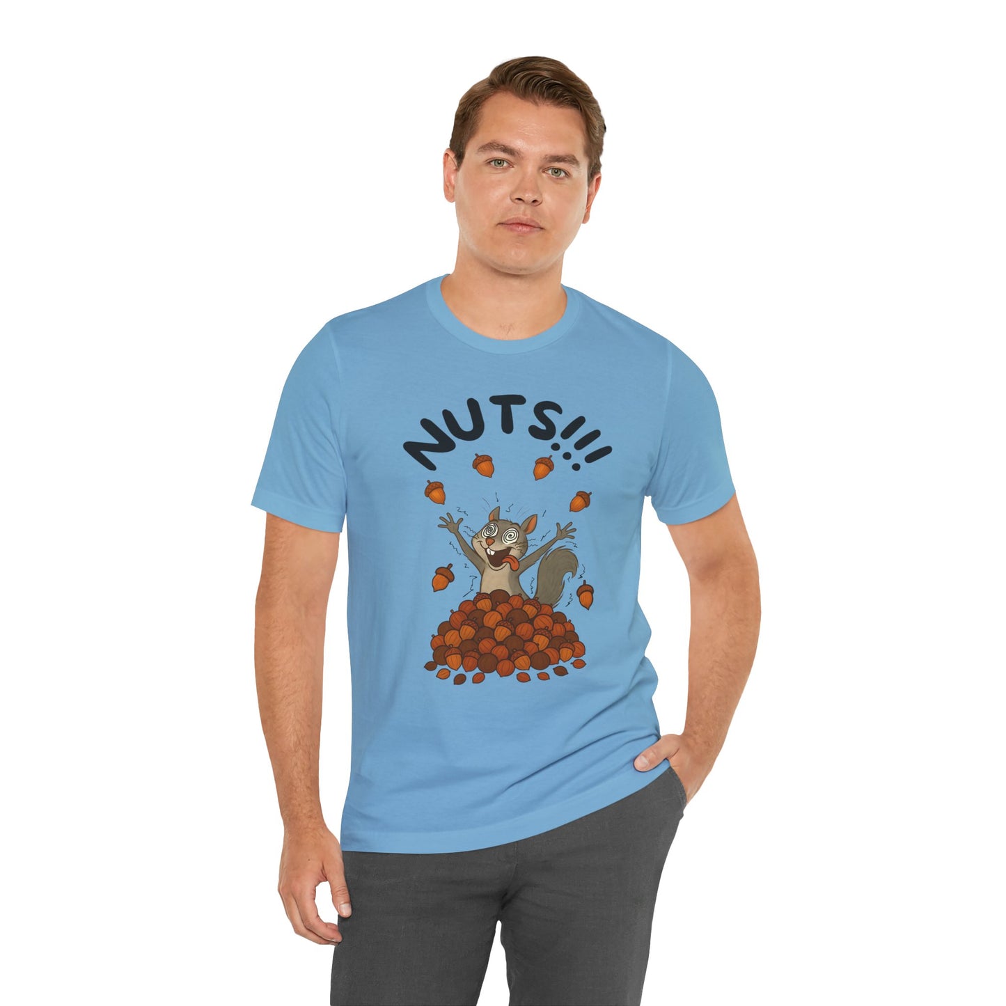 Crazy Squirrel Shirt – Funny Squirrel Nuts T-Shirt for Quirky Style
