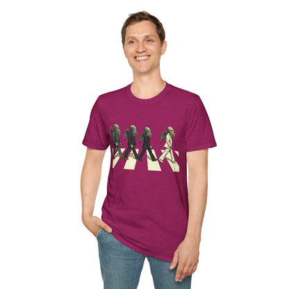 Cthulhu Crossing T-Shirt – Beatles Abbey Road Parody Tee | WhimSpin - WhimSpin - https://whimspin.com