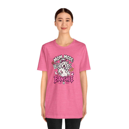 Mom Mode Banshee T-Shirt – Funny Chaotic Mom Halloween Tee