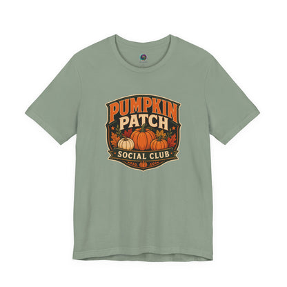 Pumpkin Patch Social Club T-Shirt – Fall Pumpkin Tee