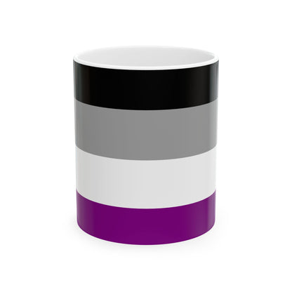 Asexual Pride Flag Mug – LGBTQ+ Ace Spectrum Ceramic Mug