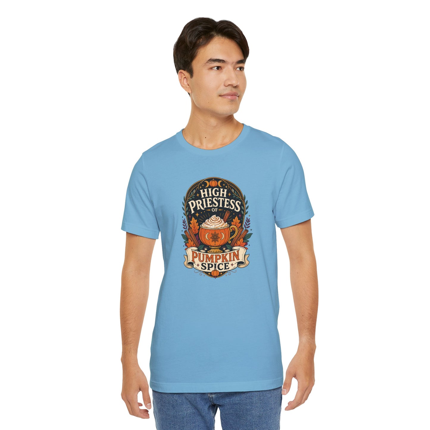 High Priestess of Pumpkin Spice T-Shirt – Funny Fall Tee
