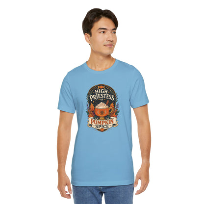 High Priestess of Pumpkin Spice T-Shirt – Funny Fall Tee