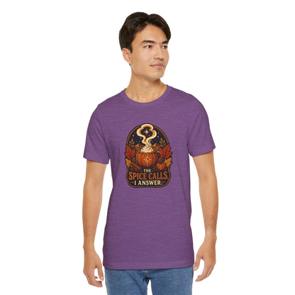 The Spice Calls I Answer T-shirt - WItchy Pumpkin Spice Fall Tee