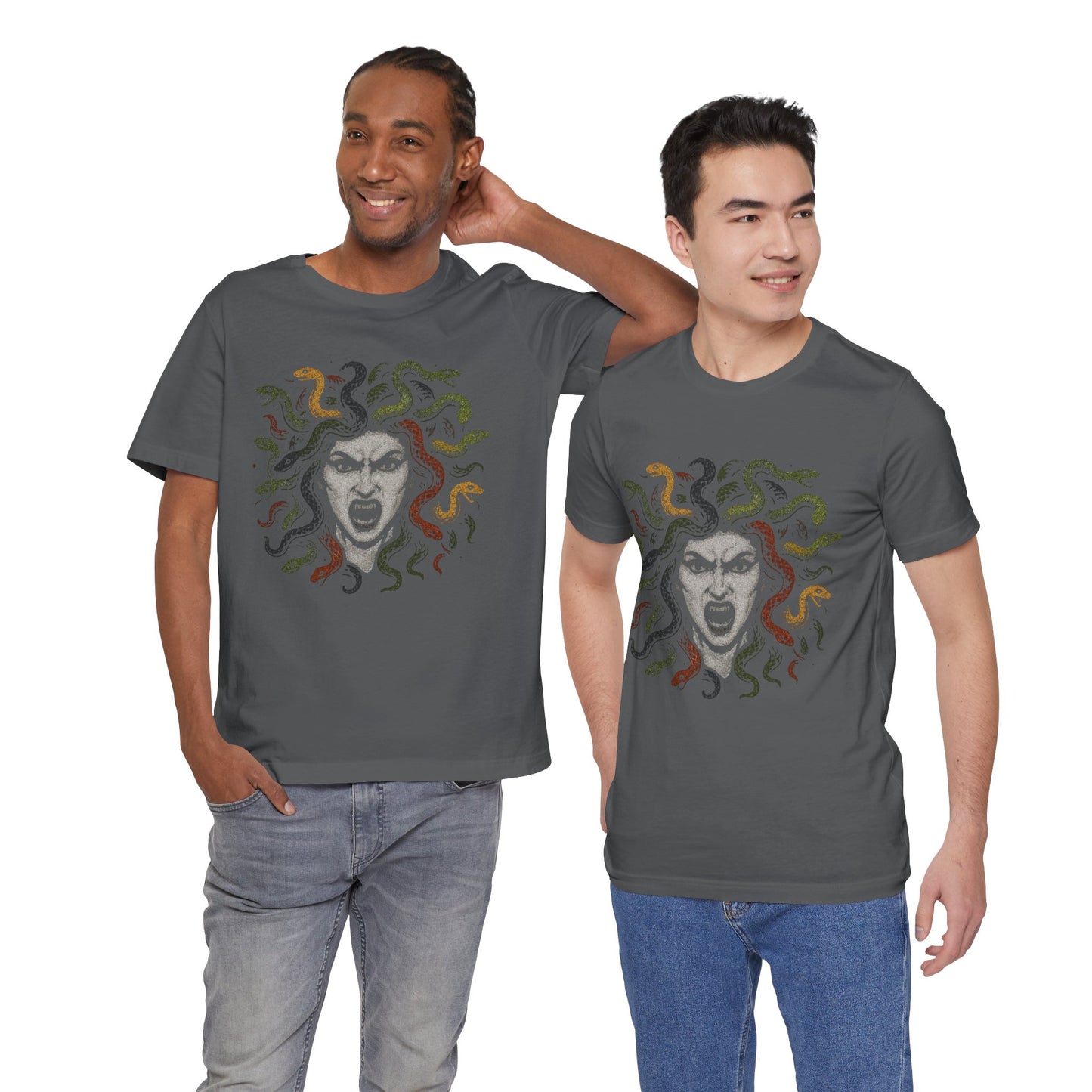 Medusa T-Shirt – Greek Mythology Gorgon Graphic Tee