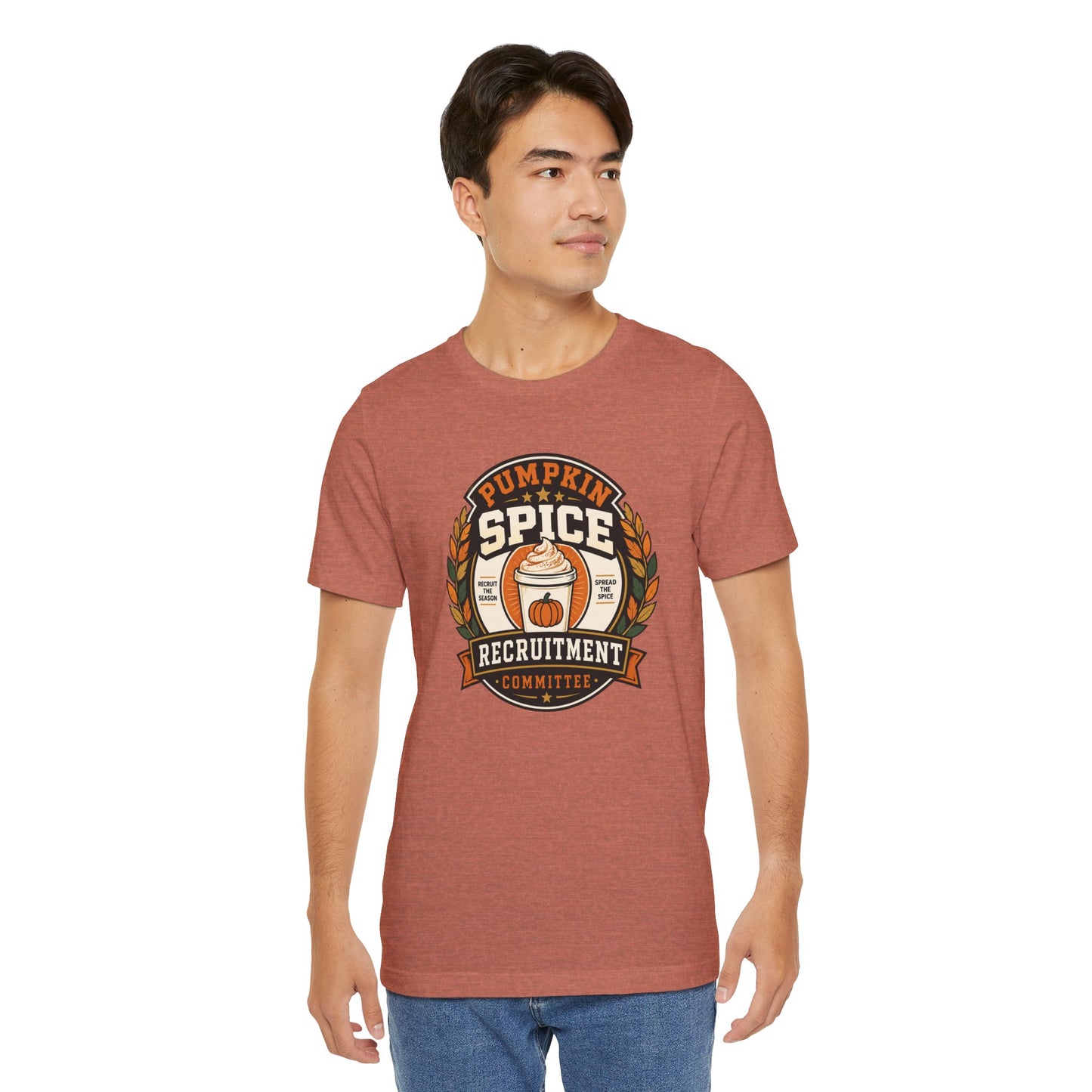 Pumpkin Spice Recruitment Committee T-Shirt – Funny Fall Tee