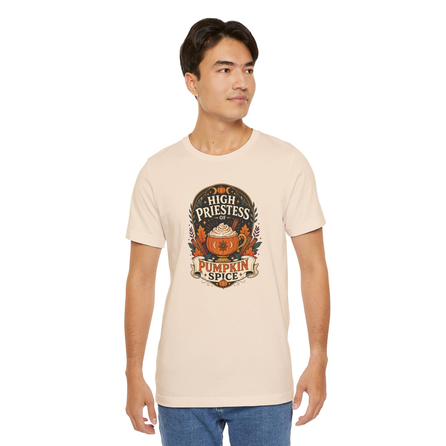 High Priestess of Pumpkin Spice T-Shirt – Funny Fall Tee