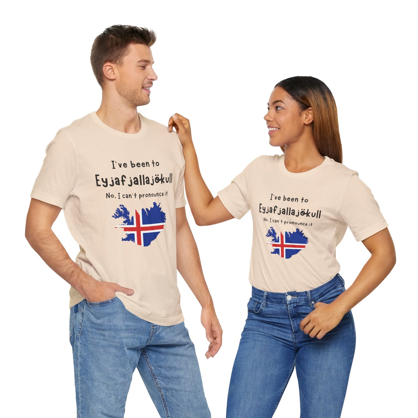 Eyjafjallajökull T-Shirt – Funny Iceland Volcano Travel Merch